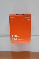Obiettivo macro Sony 30mm