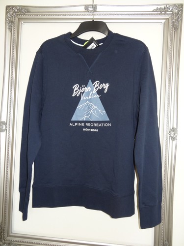 Felpa bjorn borg uomo blu - bjorn,