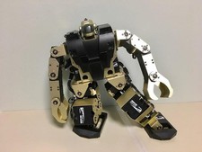 Robot Robozak Deagostini completo, con supporto, batteria, telecomandi