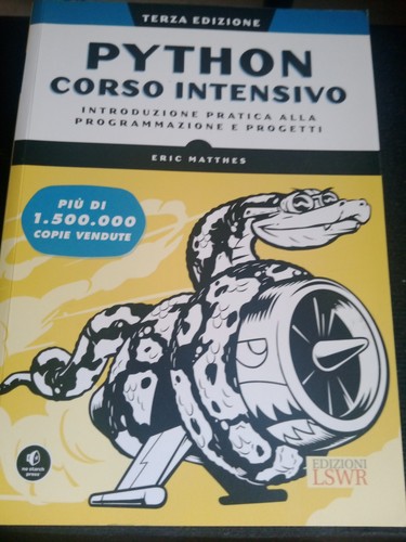 Python corso intensivo - python, terza
