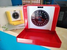 BILANCIA DA PARETE VINTAGE MARCHIO "STUBE" MAI USATA CON SCATOLA MADE IN ITALY