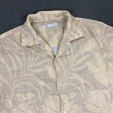 Zara Shirt Mens Large Camp
