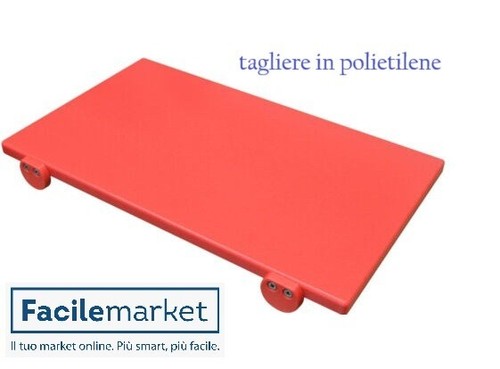 Tagliere professionale rosso