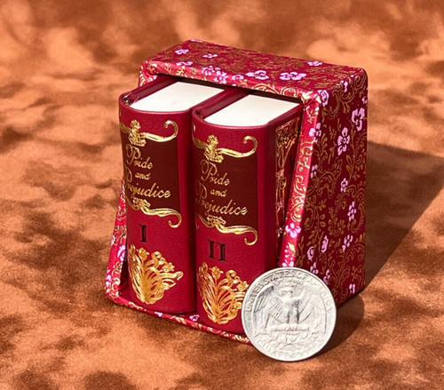 Miniature book jane - , austen