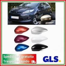 Coppia Calotta Specchietto Retrovisore DX+SX per Ford Fiesta Mk7 2009-2016