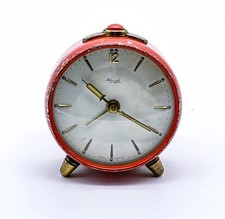 Vintage Kienzle Sveglia Viaggio Meccanico Con Carica Manuale Made IN Germania