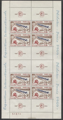 Francia 1964 foglietto - francia,