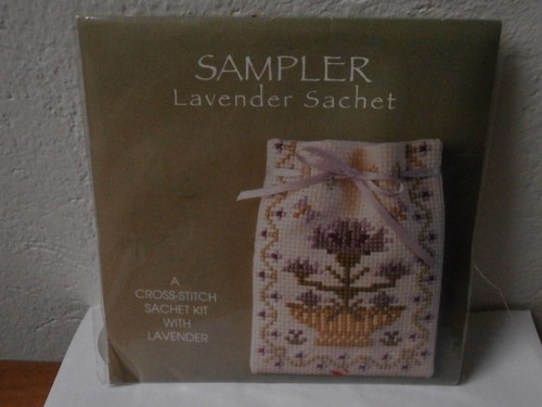 Punto croce sacchetto - , lavanda