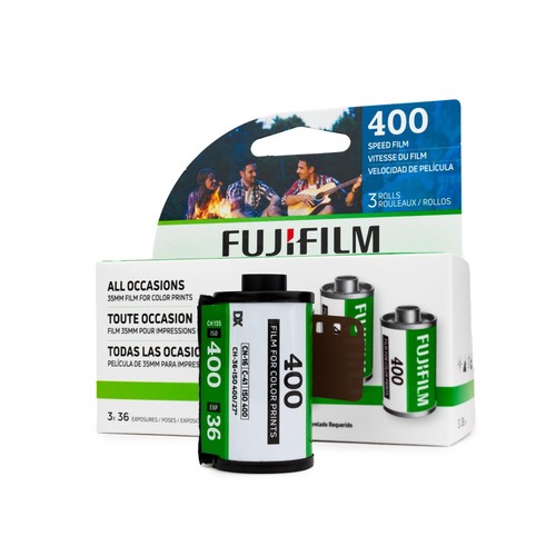 Fujifilm 400 135 3er pacco - 135-36,
