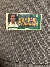 2 FIGURINE BUBBLE GUM 1997-98 - CANNAVARO / SQUADRA PARMA - DOLBER COME FOTO