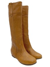 BUFFALO Stivale con tacco Donna Stivale alto Taglia IT 37 marrone stile casual