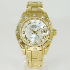 ROLEX Datejust Lady Pearlmaster 69318 in oro giallo 18 ct del 1994/1995