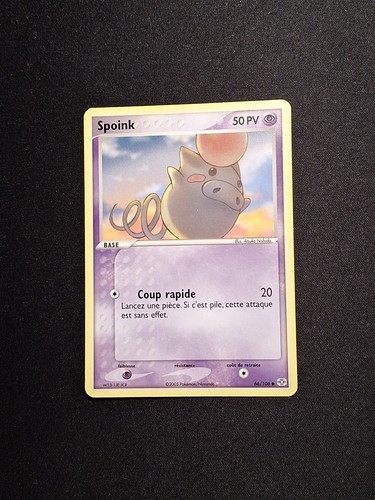 Spoink 106 emeraude - 66/106, ex