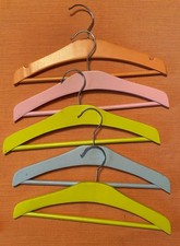 5 Grucce Legno bambini colorate