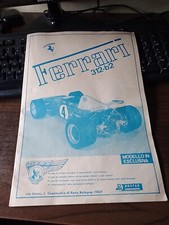PROTAR FERRARI 312 b2 SOLO MANUALE - no modello in scala