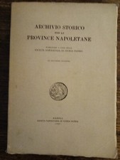 Archivio Storico per le Provincie Napoletane-Società Napoletana diStoria Patria