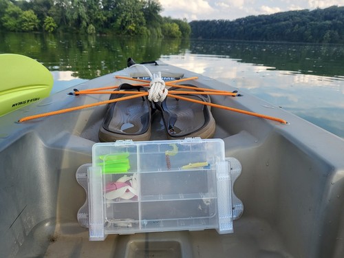 Fisherman bait box holder - bait,