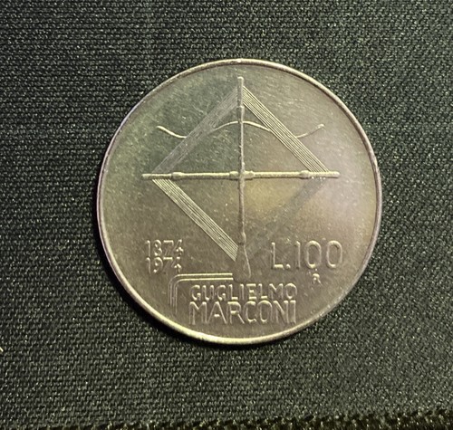 Moneta 100 lire guglielmo - moneta,