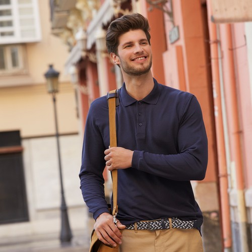 Polo maniche lunghe uomo - maniche,