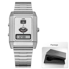 MEGIR Orologio Uomo Doppio