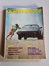 Triumph TR 7 Spider,  Prova