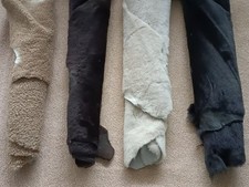 4 PELLI DI MONTONE COLORI VARI