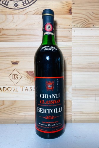 1967 bertolli chianti classico - 1967,