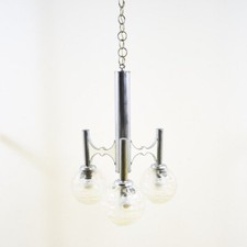 Lampadario anni metallo - anni, 70