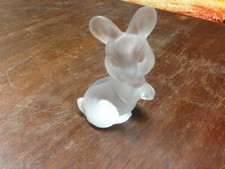 SOPRAMMOBILE IN VETRO CONIGLIO