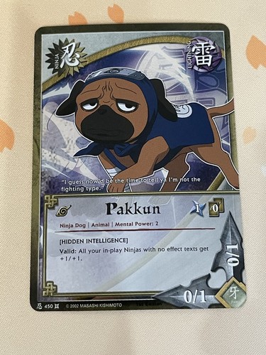 Naruto ccg pakkun 450 vlp - ccg,,