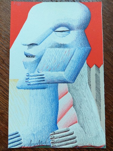 Horst antes signed lithograph - horst,