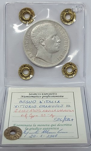 Regno italia lire 1905 - regno, 2