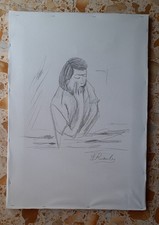 QUADRO DIPINTO 70X50  MATITA