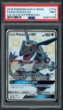 Pokemon PSA 9 Shiny Rayquaza