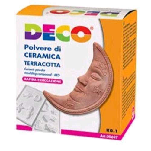 Polvere ceramica terracotta - polvere,