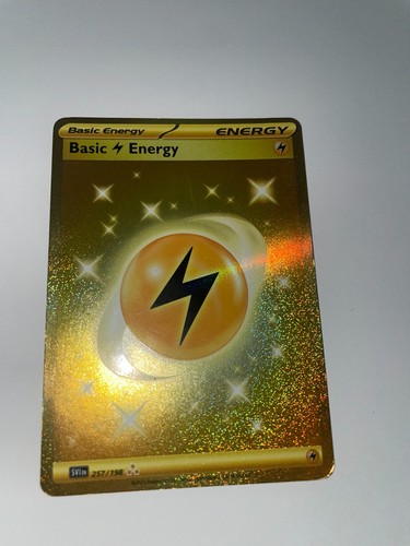 Energia fulmine base - energia, dorata