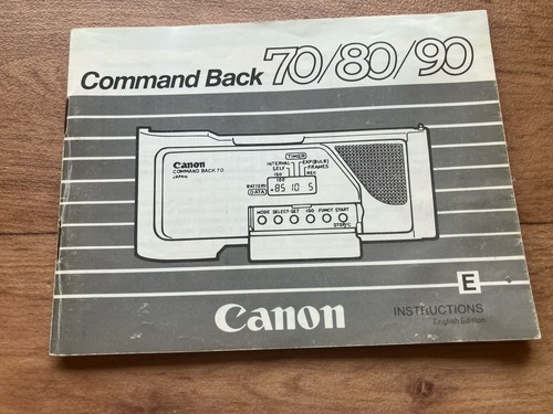Canon command back - canon, 70/80/90