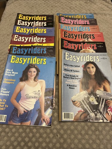 Easyriders magazine 1983 lot - magazine,