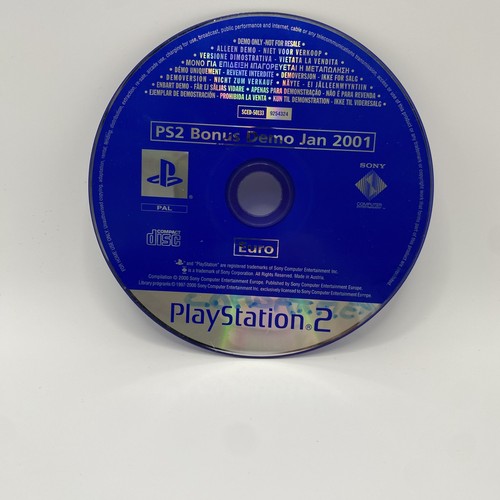 Ps2 bonus demo gennaio 2001 - ps2,