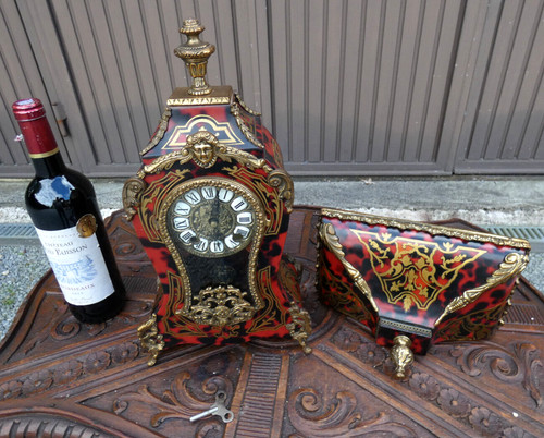 Orologio vintage decoro boulle - orologio,