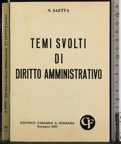 Temi svolti diritto - di,
