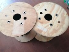 Bobine per cavi in ​​legno vuote cavo corda ordinata stoccaggio luci natale39x37