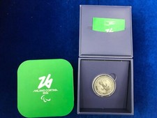 2024 moneta da 3  Euro GIOCHI PARALIMPICI INVERNALI DI MILANO CORTINA 2026