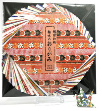 Autentica carta origami ECHIZEN Washi 15 cm (6") 40 fogli artigianato giapponese