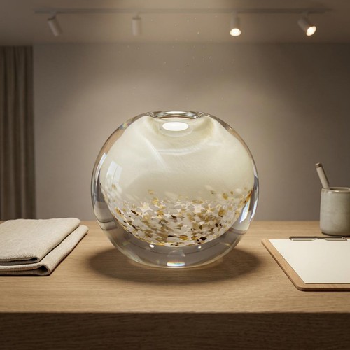 Vaso cristallo stile - in,