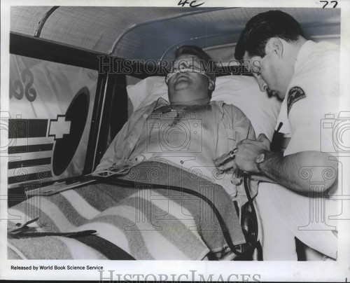 1968 stampa foto ambulanza - 1968,