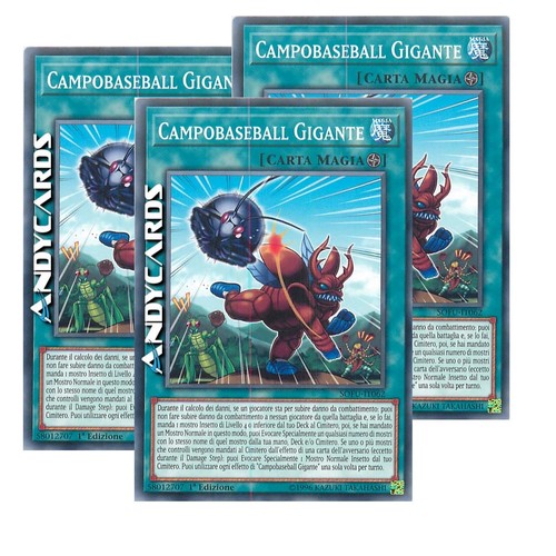 Campobaseball gigante - 3x, •