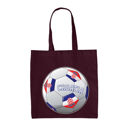 Borsa tela con bandiera - in,