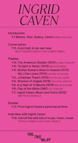 Ingrid caven a fiction - i, am