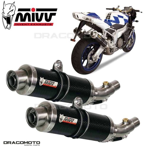 Scarico doppio aprilia tuono - scarico,